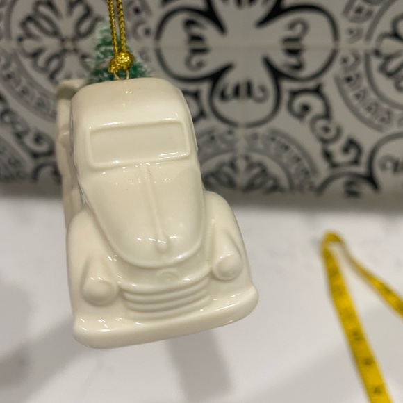 Lenox America by Design Holiday Truck with Tree Ornament Gold Trim - Picture 4 of 5